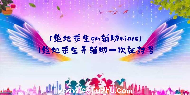 「绝地求生gm辅助win10」|绝地求生开辅助一次就封号